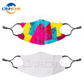 Custom Usual Life Reusable Cheap Custom Facemask With Filter Pocket